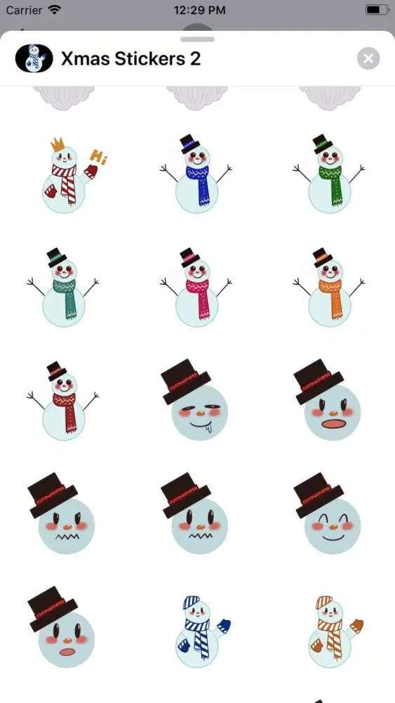 Xmas Stickers 2 سکرین شاٹس