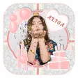 Cake With Name Photo & Sticker Cake With Name Photo & Sticker