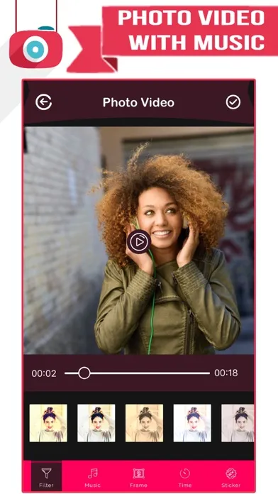 Photo To Video With Music Screenshots
