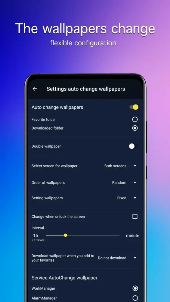 Wallpapers for Samsung 4K 스크린샷
