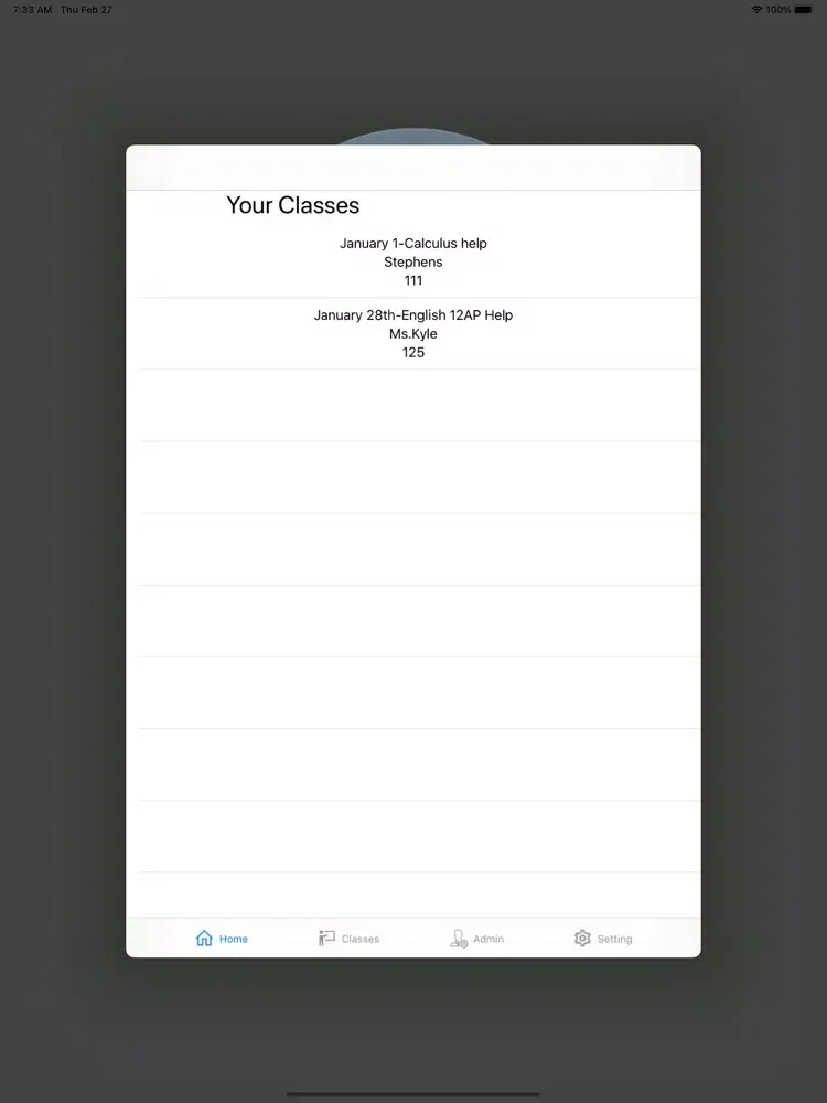 THS-Connect iPad  स्क्रीनशॉट
