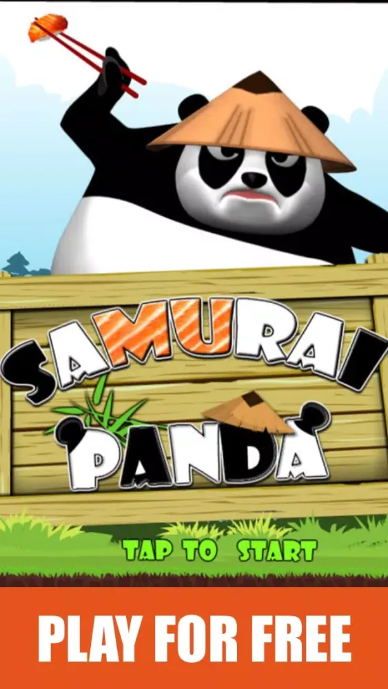 Samurai Panda Game - KaiserGames™ best free fun puzzle app to hit brain star kids boys family games应用截图