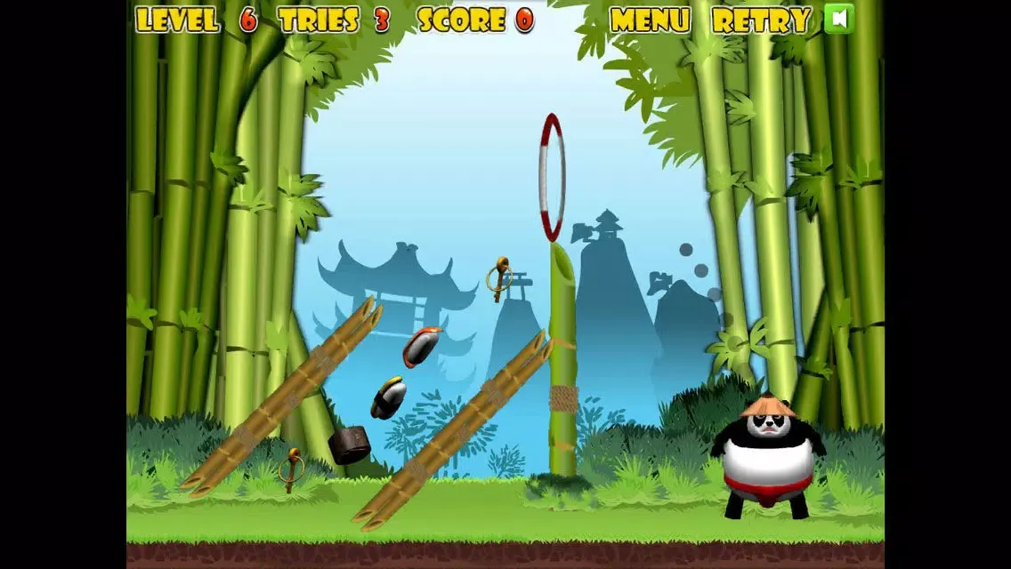 Samurai Panda Game - KaiserGames™ best free fun puzzle app to hit brain star kids boys family games应用截图
