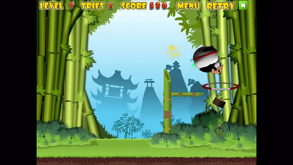 Samurai Panda Game - KaiserGames™ best free fun puzzle app to hit brain star kids boys family games应用截图