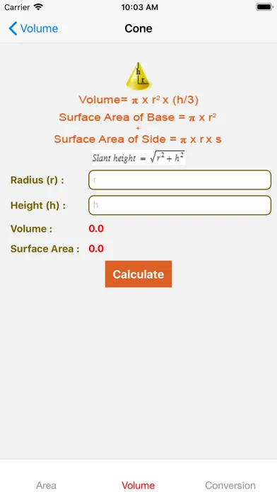 صور Area Volume and Conversion