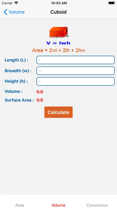 صور Area Volume and Conversion