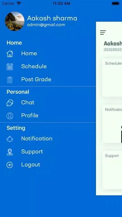 School App Mgmt Screenshots