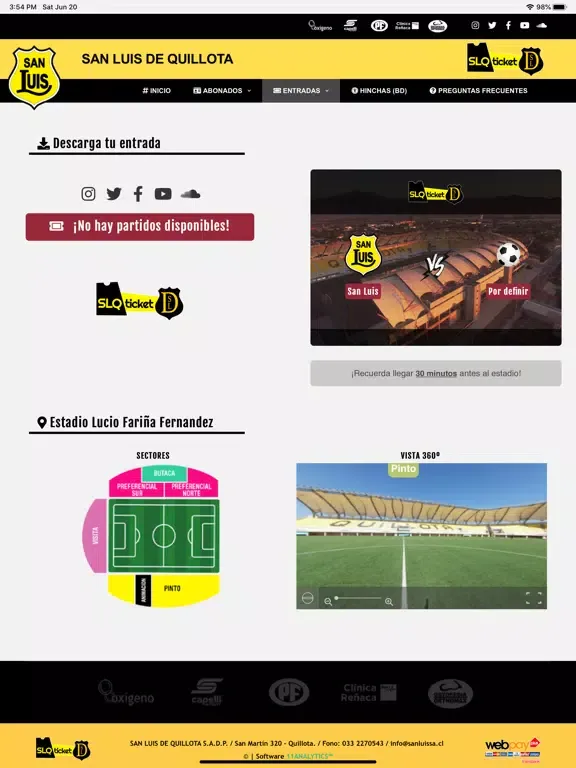 San Luis de Quillota iPad  স্ক্রিনশট