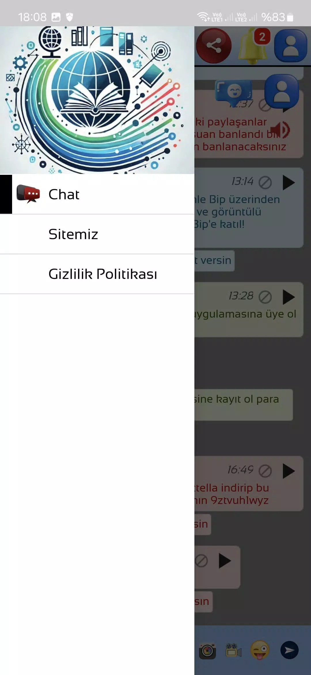 Sanal Bilgi Yolculuğu Screenshots