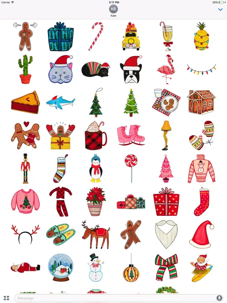 Christmas by MarcyMoji iPad 應用截圖