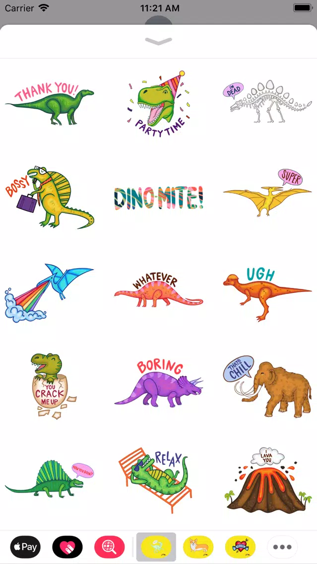Dinosaurs by MarcyMoji應用截圖