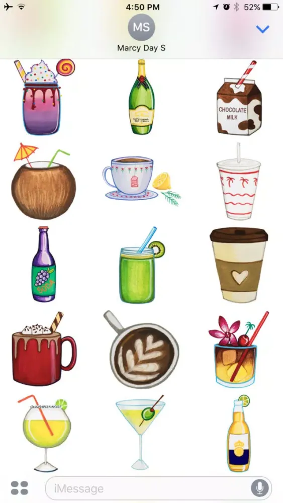 ภาพหน้าจอของ Drinks by MarcyMoji