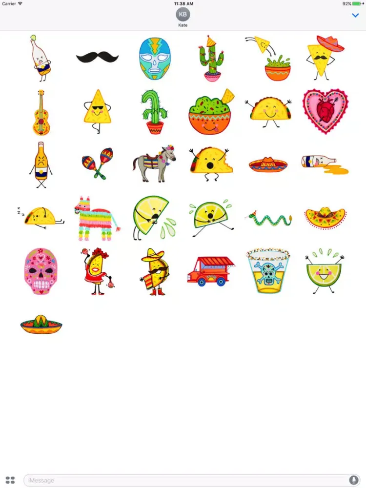 Screenshot di Fiesta by MarcyMoji iPad 