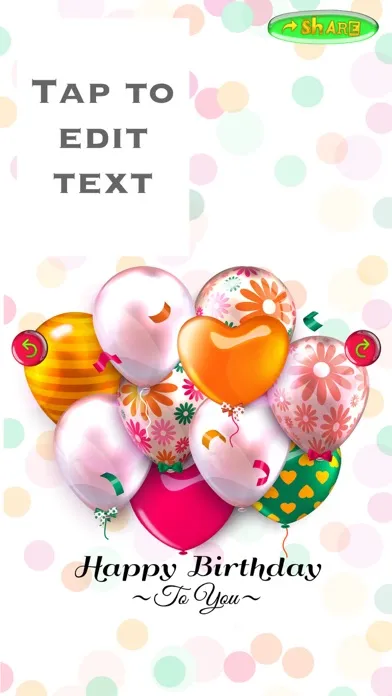 Happy Birthday Card Creator – Best Greeting e.Cards and Invitation.s Maker for your Bday Party Screenshots