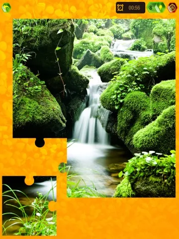 Nature Jigsaw Puzzles – Beautiful Landscape Picture Puzzle Games for Brain iPad  Screenshots