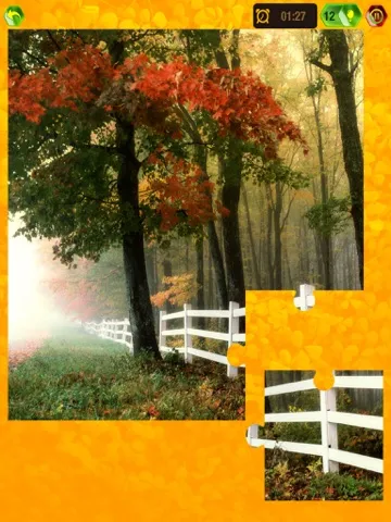 Nature Jigsaw Puzzles – Beautiful Landscape Picture Puzzle Games for Brain iPad  Screenshots