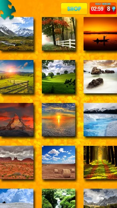Nature Jigsaw Puzzles – Beautiful Landscape Picture Puzzle Games for Brain Screenshots