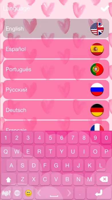 Cute Keyboard Design - Glitter Skins, Font & Emoji سکرین شاٹس