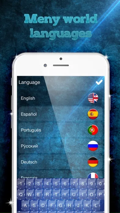 Glass Keyboard Design – Beautiful Keyboard Themes with Glassy Backgrounds and Fancy Fonts Screenshots
