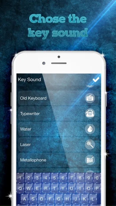 Glass Keyboard Design – Beautiful Keyboard Themes with Glassy Backgrounds and Fancy Fonts Screenshots