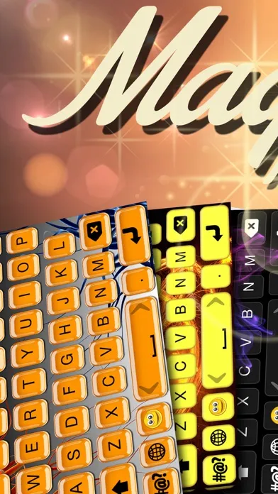 Magic Keyboard Maker – Custom Color Keyboards with New Backgrounds and Fonts स्क्रीनशॉट