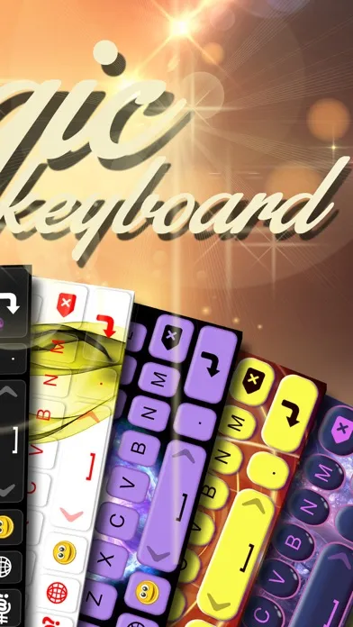 Magic Keyboard Maker – Custom Color Keyboards with New Backgrounds and Fonts स्क्रीनशॉट
