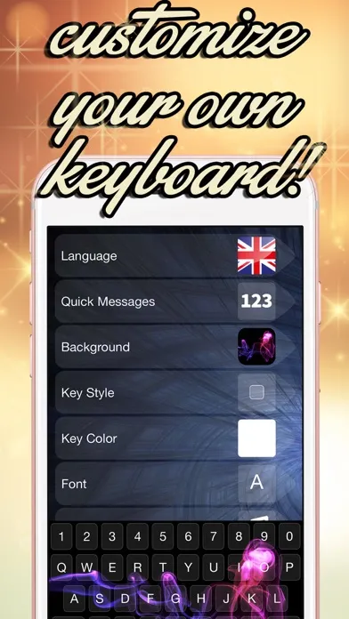 Magic Keyboard Maker – Custom Color Keyboards with New Backgrounds and Fonts स्क्रीनशॉट