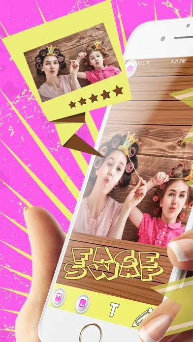 Fun Face Swap Photo Editor – Switch Faces with the Best Funny Pic Montage Maker Free Screenshots