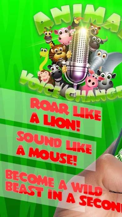 Animal Voice Changer – Super Funny and Scary Sound Modifier & Speech Recorder with Effects Screenshots