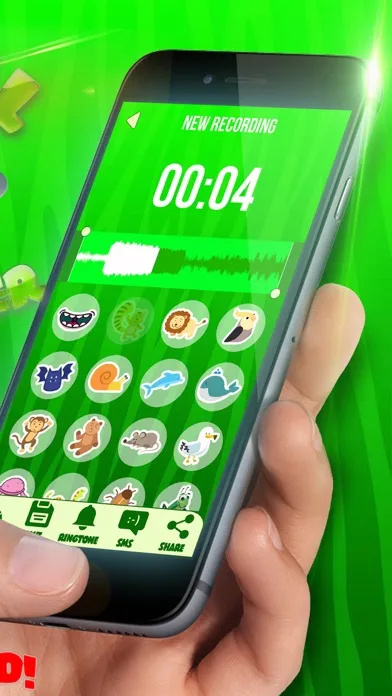 Animal Voice Changer – Super Funny and Scary Sound Modifier & Speech Recorder with Effects Screenshots