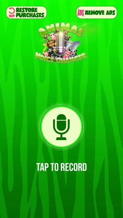 Animal Voice Changer – Super Funny and Scary Sound Modifier & Speech Recorder with Effects Screenshots