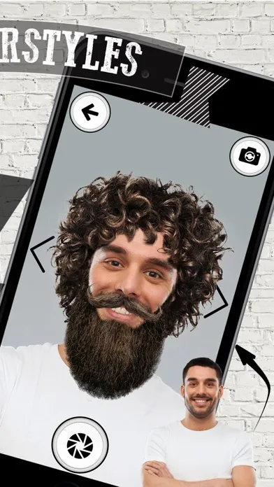 Men HairStyles Photo Editor – Virtual Barber Shop应用截图
