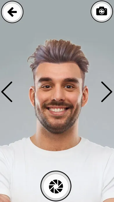 Men HairStyles Photo Editor – Virtual Barber Shop应用截图