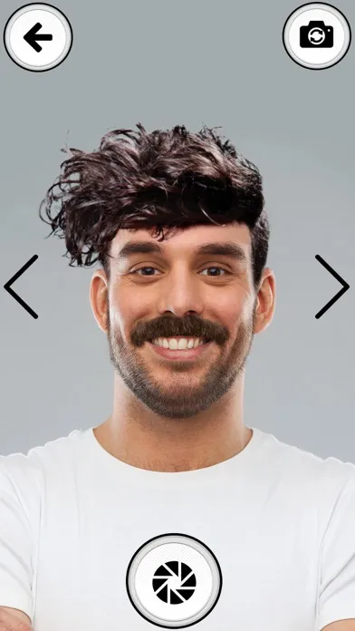 Men HairStyles Photo Editor – Virtual Barber Shop应用截图