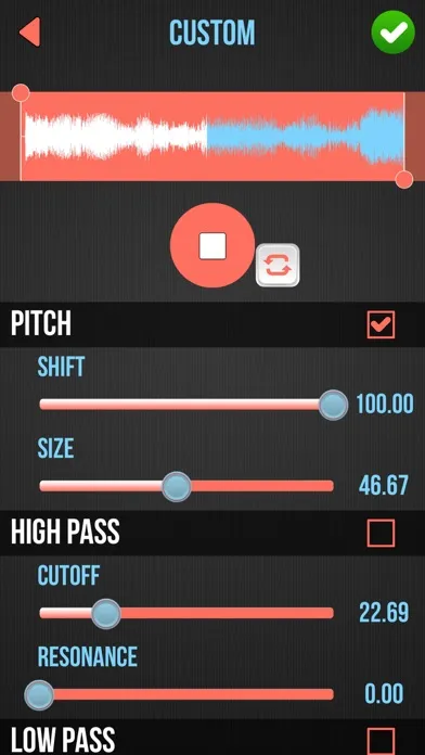 Voice Recorder and Editor – Best Voice Changer and Ringtone Maker with Cool Sound Effects Screenshots