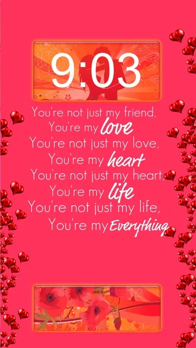 Love Quotes Wallpapers Free 2016 – Cute Backgrounds For Girls with Lock Screen Themes स्क्रीनशॉट