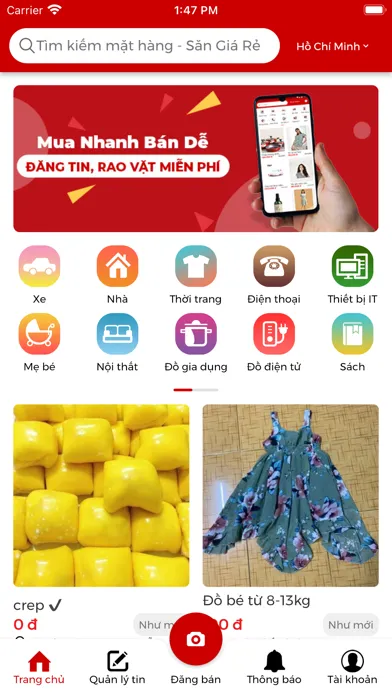 Скриншоты Săn giá rẻ - Mua nhanh Bán dễ