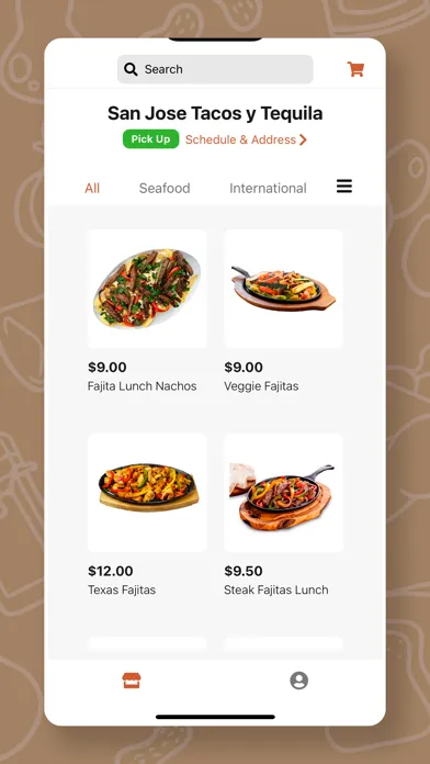 San Jose Tacos y Tequila App Screenshots