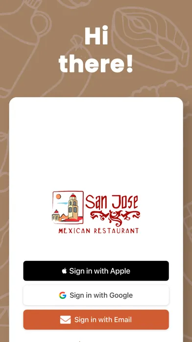 San Jose Tacos y Tequila App Screenshots