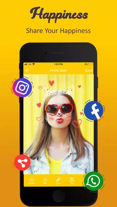 Snappy - Cat Face Photo Editor Screenshots
