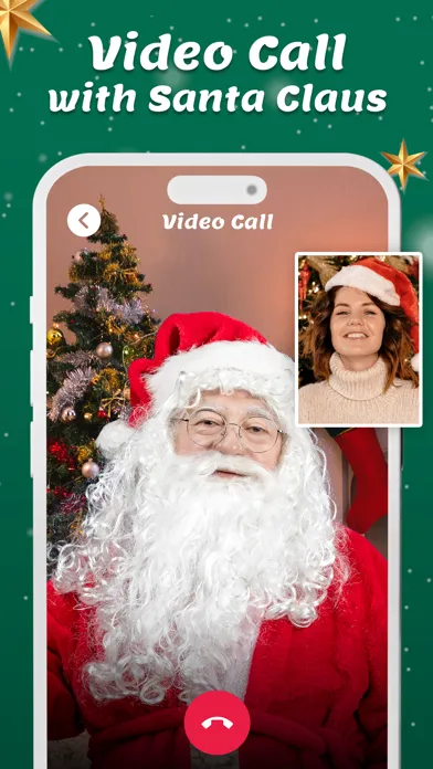 Santa Video Call - Audio Chat سکرین شاٹس