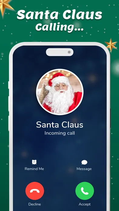 Santa Video Call - Audio Chat سکرین شاٹس