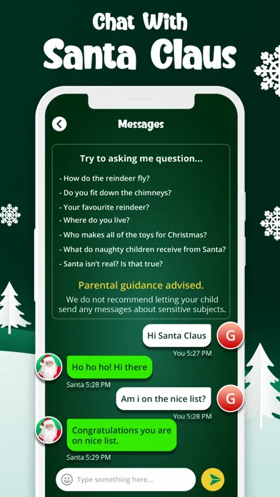 Santa Claus Call - Tracker سکرین شاٹس