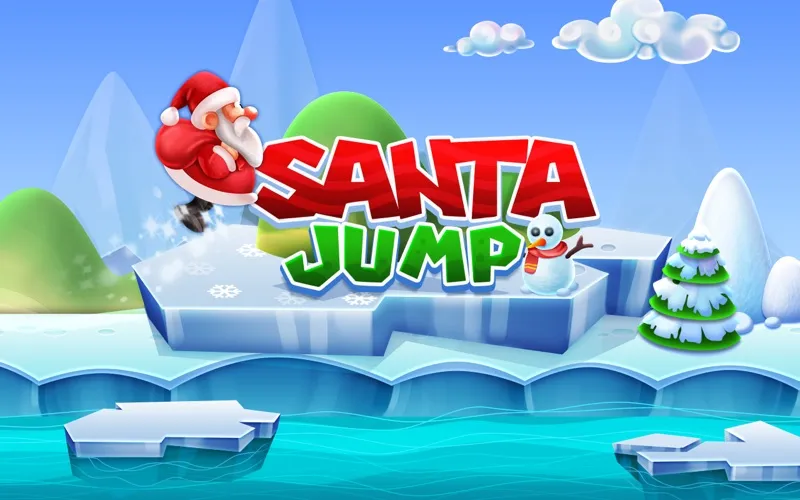Tangkapan layar Santa Christmas Jump: Fun Game