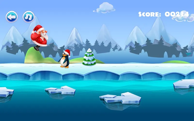 Tangkapan layar Santa Christmas Jump: Fun Game