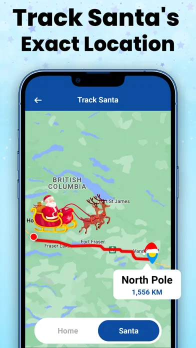 Santa Tracker & Wishlist Maker स्क्रीनशॉट