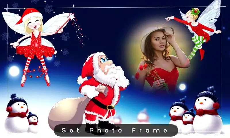 صور Christmas Photo Frames Editor