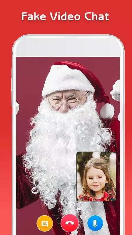 Santa Claus Video Call Prank スクリーンショット