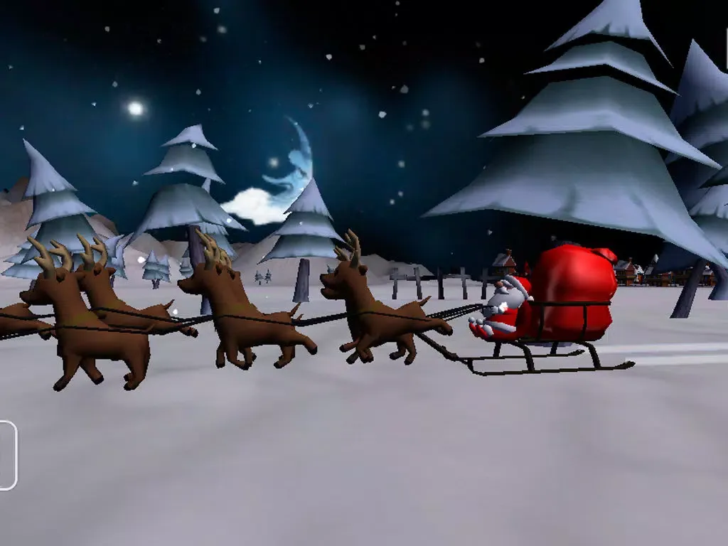 Capturas de tela do Santa Flight Simulator iPad 