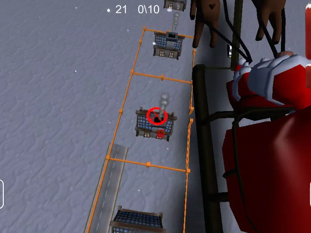 Capturas de tela do Santa Flight Simulator iPad 